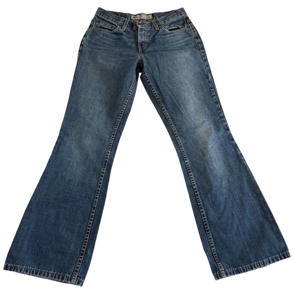 VTG American Eagle Outfitters Bootcut Jeans Womens 6 (28x30) Blue Denim Cotton